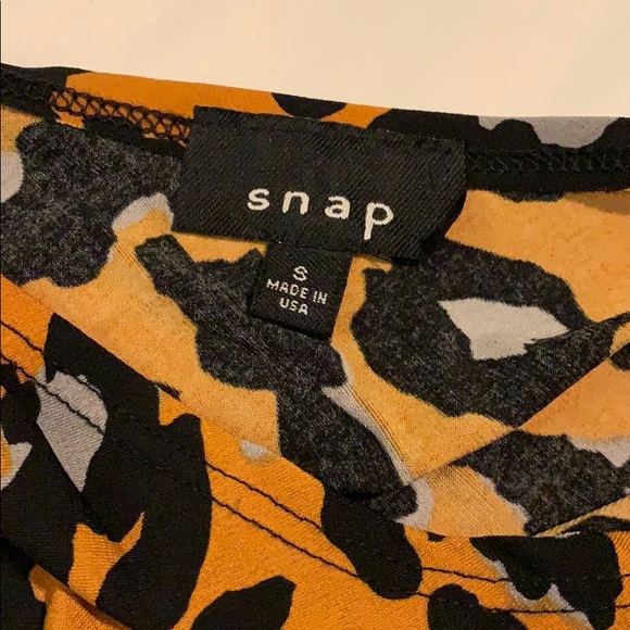 SNAP Asymmetrical Cheetah Bodycon Dress! NWOT! - Picture 2 of 2